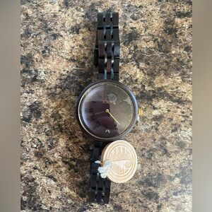 JORD Dark Brown Wooden Watch NWOB 2018 Diamond Club